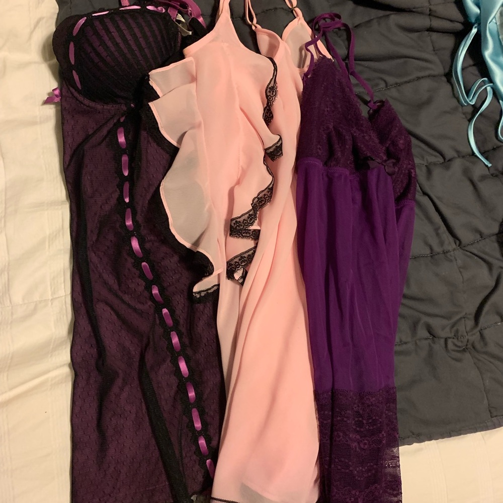 Lingerie Bundle purple and pink